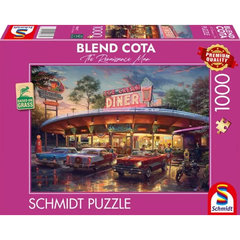 Blend Cota: American Diner, dėlionė 1000 dalių