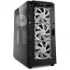 PC korpusas Sharkoon TG6M RGB Tower juoda