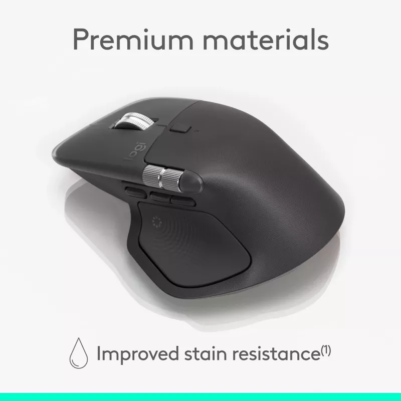 Logitech Logitech MX Master 4 for Business pelė - belaidė + Bluetooth, 8000 DPI, grafito | Logitech
