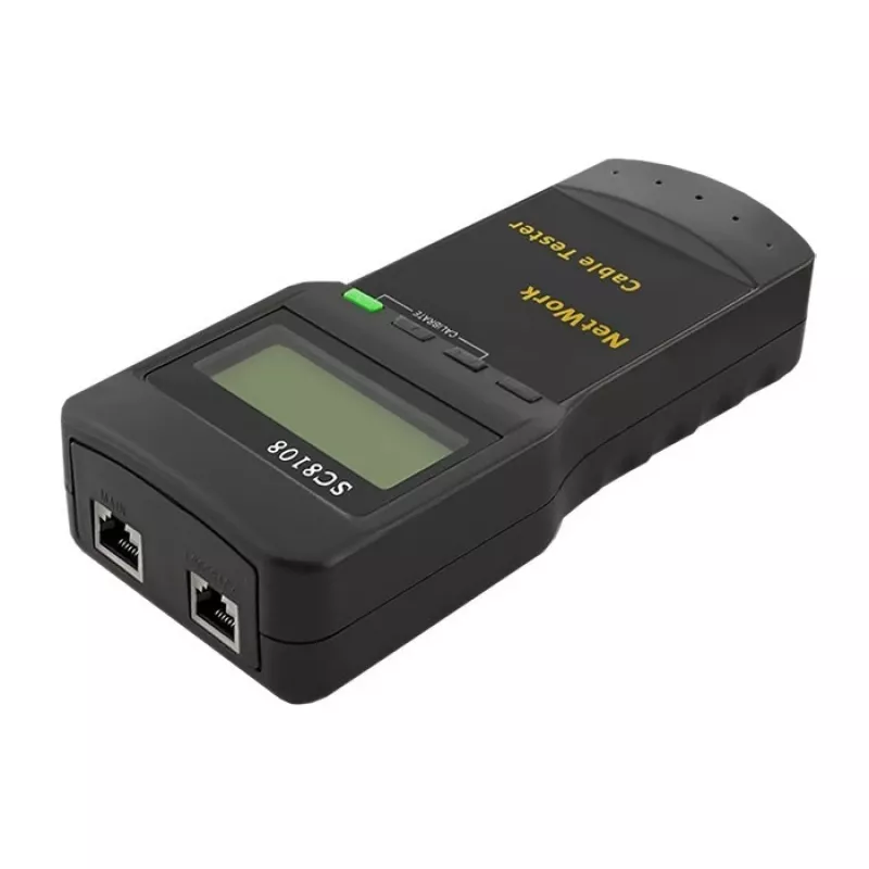 Kabelių testeris QOLTEC 54279 — RJ45, RJ12, BNC tikrinimo įrankis