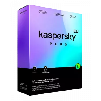 Kaspersky Plus | 5 įrenginiai | 1 metai | ES
