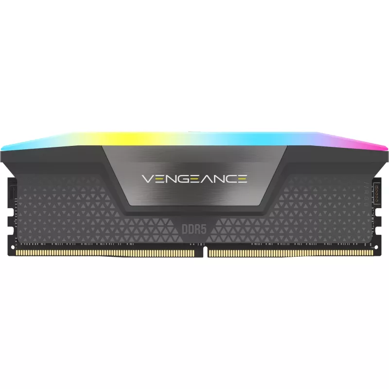 DIMM 64 GB DDR5-6000 (4x 16 GB) Quad-Kit, atmintinė juoda, CMH64GX5M4B6000C36, Vengeance RGB, INTEL XMP