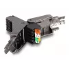 Tinklo kabelis DeLOCK RJ45 kištukas Cat.8.1 STP be įrankių juodas
