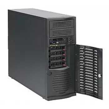 Serverio korpusas Supermicro SuperChassis 733TQ-668B Midi Tower juodas