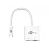 Goobay USB-C™ Multiport Adapter HDMI, White, 0.145 m - erweitert ein USB-C™ Device um einen HDMI™Connector (62110)