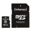 ATMINTINĖ MICRO SDHC 16GB C10/W/ADAPTER 3413470 INTENSO