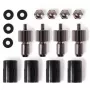 Montavimo rinkinys Alphacool 15725 juodas, nerūdijantis plienas, 25 mm, 10 g