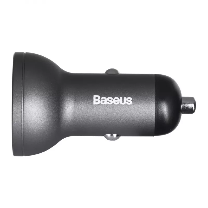 Baseus CCBX-0G mobiliojo įrenginio įkroviklis Universalus Juodas, Pilkas cigarečių žiebtuvėlio lizdas Auto