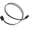 SATA kabelis Sidabrinėstone CP11 0,3 m juodas