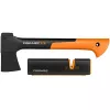 Fiskars kirvis X7 - XS + drožtuvas Xsharp rinkinys