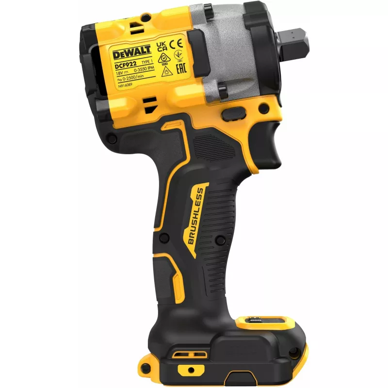 Dewalt DCF922NT-XJ smūginis veržliasukis, juodas