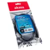 USB laidas Akasa AK-CBUB46-10BK USB 3.2 Gen 2 1 m Juodas