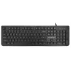 USB multimedijos klaviatūra Rebeltec RBLKLA00042 — pilno dydžio, juoda