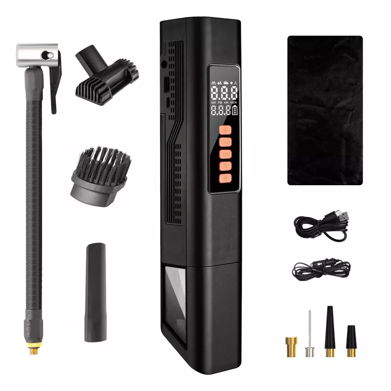 Extralink automobilinis dulkių siurblys su 2-in-1 kompresoriumi 12V USB