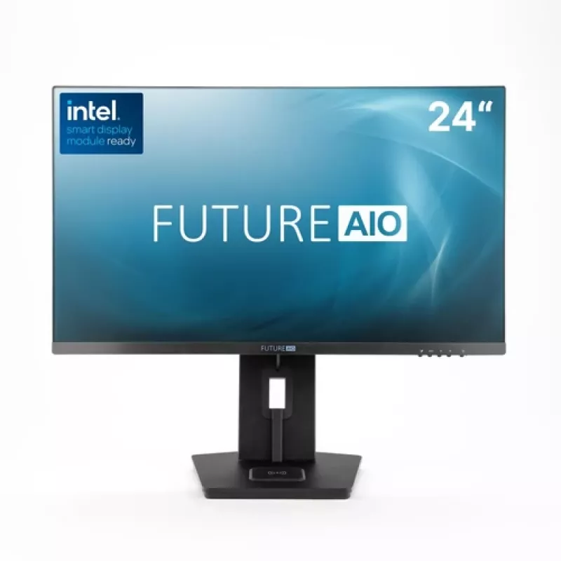 All-in-One PC FutureNUC AIO24-12i5 Intel Core i3-1220P 4,4 GHz, 24 colių Full HD, 16 GB DDR4, 256 GB SSD, Windows 11 Pro, juodas