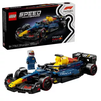 LEGO Speed Champions 77243 Oracle Red Bull Racing RB20 F1 lenktynių automobilis