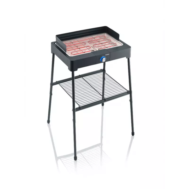 Severin PG8566 elektrinė kepsninė ir grilis, juoda, 2200 W (PG8566)