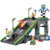 LEGO CITY 60460 No Limits: lenktyninio automobilio rampos sunkvežimis
