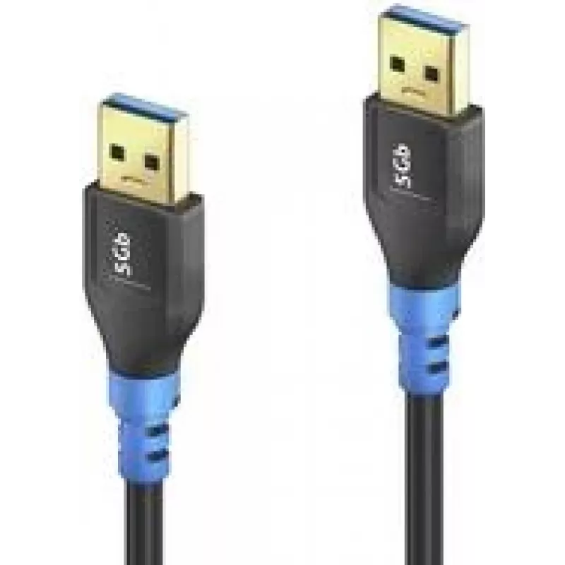 USB laidas PureLink FI-U310-020 2m USB 3.2 Gen 1 juoda mėlyna