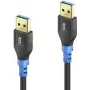 USB laidas PureLink FI-U310-020 2m USB 3.2 Gen 1 juoda mėlyna
