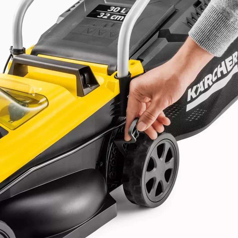 Akumuliatorinė vejapjovė KARCHER LMO 2-18 (1.445-400.0) Juoda, Geltona