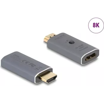 HDMI lyties keitiklis DeLOCK 64324 HDMI į HDMI antracitas