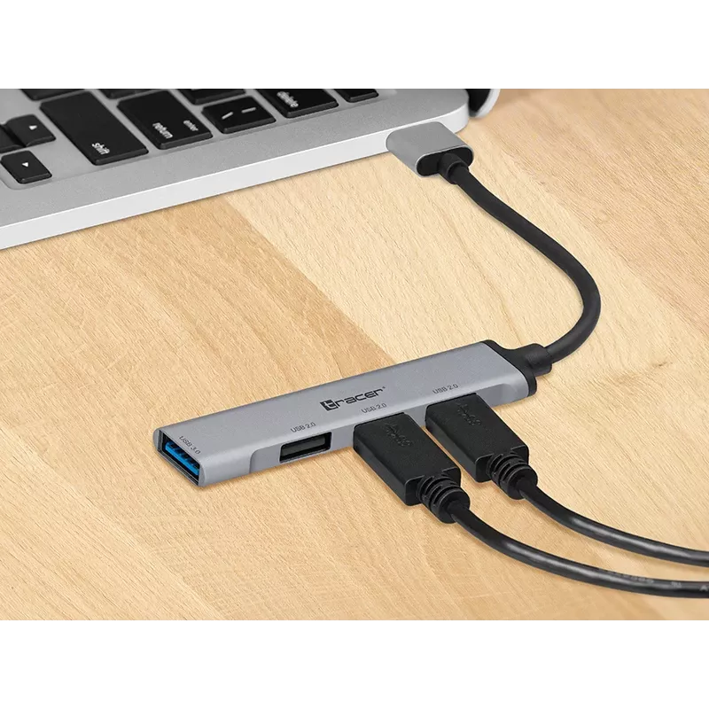 USB šakotuvas Tracer 3.0, H41, 4 prievadai