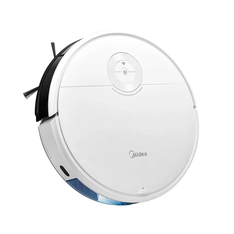 Midea | I5C | Robotinis dulkių siurblys | Šlapias ir sausas | Veikimo laikas (maks.) 120 min | Ličio jonų | 2600 mAh | Dulkių talpa L | 4000 Pa | Baltas | Akumuliatoriaus garantija mėn.