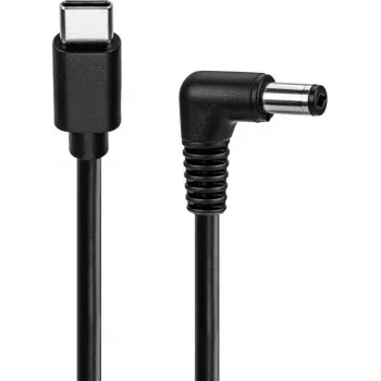 Goobay USB-C – nuolatinės srovės laidas 5 V/3 A, 1,5 m -> nuolatinės srovės kištukas 5,50 x 2,50 (78970)