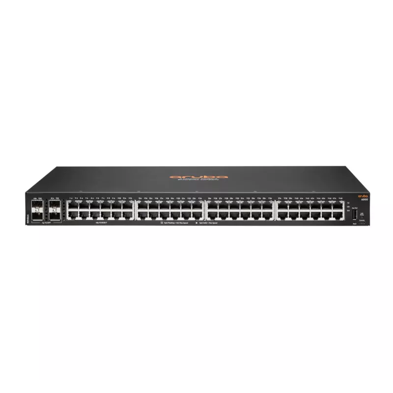 HPE Aruba Networking CX6000 52 prievadų komutatorius (R8N86A) [48x Gigabit LAN, 4x SFP]