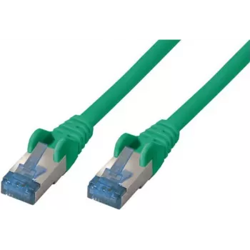 Tinklo kabelis S/CONN žalias Cat6a S/FTP 0,5 m