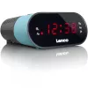 Laikrodis radijas Lenco CR-07 juoda mėlyna