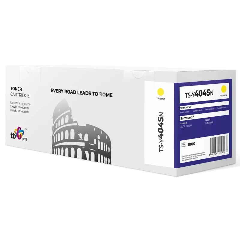 Toner TB Komp S Samsung CLT-Y404S, New,1000,Geltona