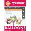 Lomond Rašaliniam Spausdintuvui Spausdinami Balionai A3+, 9 lapai (Kamuolys/Širdis/Žvaigždė) dvipusiai