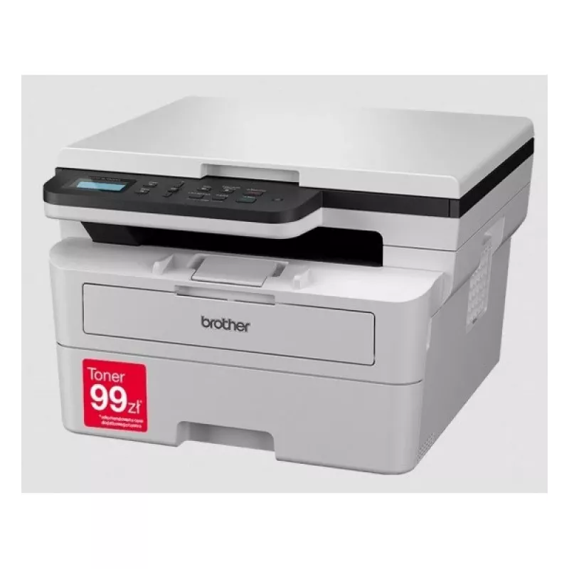 Daugiafunkcis lazerinis spausdintuvas Brother DCP-B7600D — vienspalvis, 34 ppm, dvipusis spausdinimas, 256 MB, USB 2.0, A4