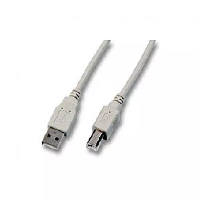 EFB-Elektronik USB 2.0 jungiamasis kabelis A-B, 1,8m, pilkas, klasikinis (K5255.1,8)