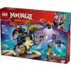 LEGO NINJAGO rinkinys 71843 „Rogue“ mecha drakono raitelis — 584 vnt., 4 minifigūrėlės, 190 mm modelio aukštis