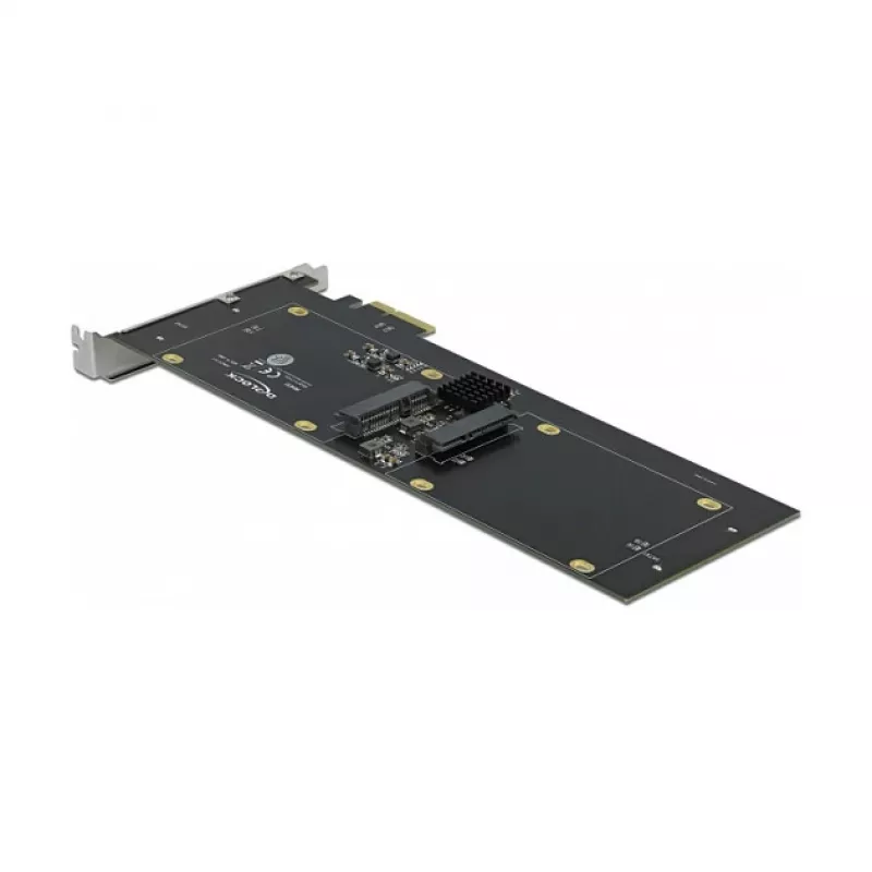 PCI Express x2 plokštė DeLOCK 90433, skirta 4 SATA HDD SSD RAID