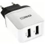 Mobiliojo įrenginio pakrovėjas 2GO 795999 Universalus Baltas AC Vidaus 2 USB prievadai