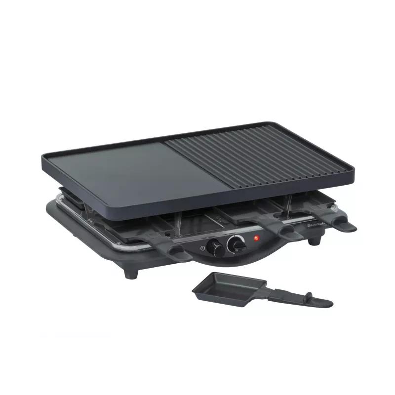 Raclette Grill Steba RC 28 8 asmenims 1400 W Juoda Chromas