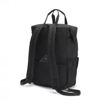 Krepšys DICOTA Dual GO 39,6 cm (15,6 col.) Juodas Nešiojimo rankena Peties diržas