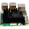 Joy-IT RB-heatsink5 aušintuvo rinkinys, juodas (RB-heatsink5)