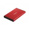 NATEC HDD KORPUSAS RHINO GO (USB 3.0, 2.5, RAUDONAS)