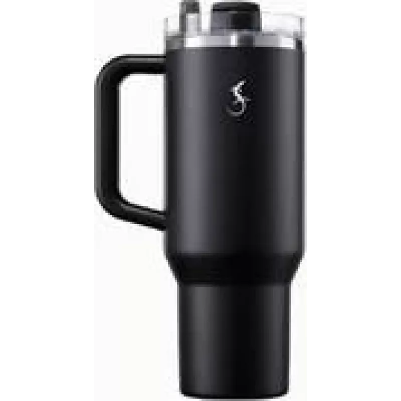 Termo puodelis Lurch BIG CUP 1,2 l, nerūdijantis plienas, dvigubo vakuumo, juodas