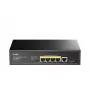 Cudy GS1005PTS1 tinklo jungiklis Gigabit Ethernet (10/100/1000) Power over Ethernet (PoE) Juoda