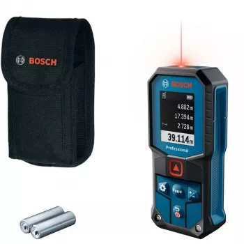 Lazerinis atstumo matuoklis GLM 40-31 Professional (Mėlyna/juoda, Matavimo nuotolis 50 m, raudona lazerio linija)