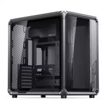 Jonsbo X400 Pro ATX Midi-Tower PC korpusas su grūdinto stiklo šoniniu skydeliu, pilkas