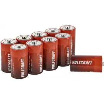 VOLTCRAFT Industrial LR14 Baby (C) baterija, šarminė-manganinė, 8000 mAh, 1,5 V, 10 vnt. (VC-14066395)