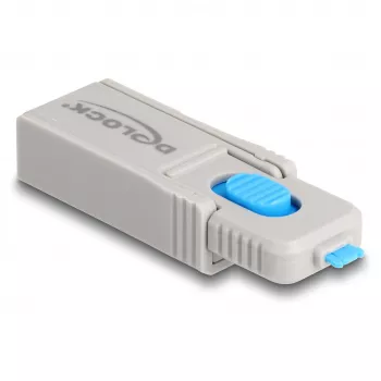 Prievado užraktas DeLOCK 20969 DisplayPort HDMI USB Type-A USB Type-C pilkas