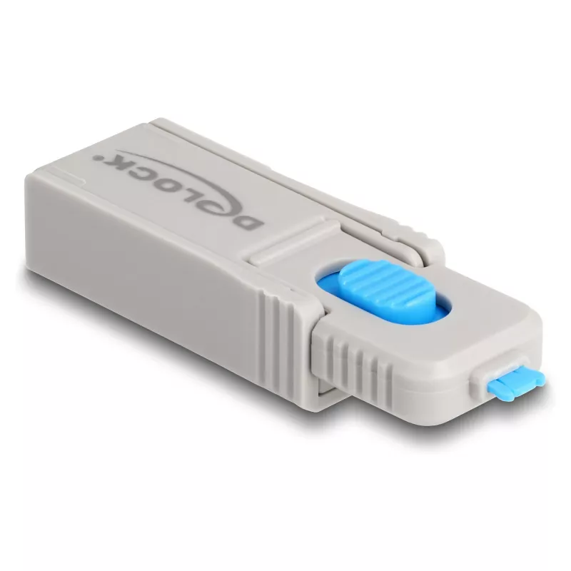 Prievado užraktas DeLOCK 20969 DisplayPort HDMI USB Type-A USB Type-C pilkas